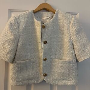 Abercrombie & Fitch tweed jacket sz M